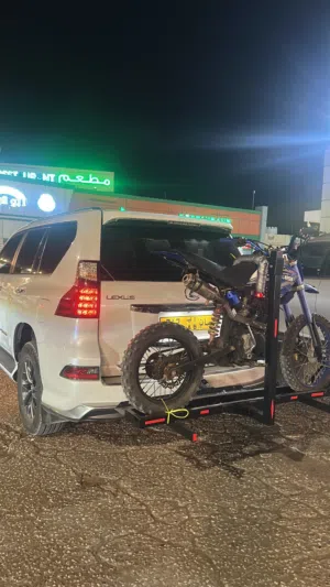 Dirtbike 125cc with safety and hitcher / دراجه تريل 125سي سي مع عدة سيفتي و سلة