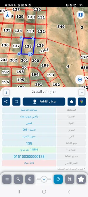 Farm Land for Sale in Amman Qafor