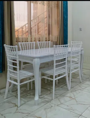ميز طعام 6 كراسي