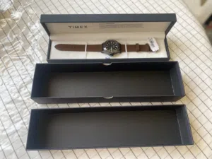 Timex Navy XL Automatic watch100m water resist Japan genuine leather. Price negotiable.