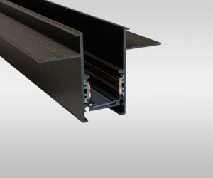 ريلز مغناطيسي داخل السقف - Magnetic Track Black (Recessed)