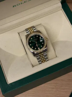 Rolex Datejust Green Diamond