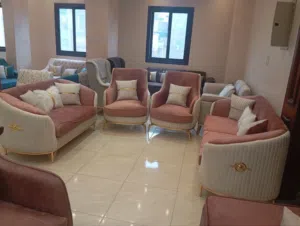 انتريهات شيك جدا خشب زان بالكامل  كثافه 35 سوفت