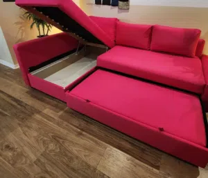 Priheten IKEA Sofa Bed – Modern Convertible Couch with Storage