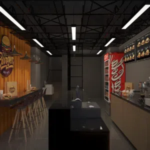 مطعم كامل متكامل للضمان السنوي