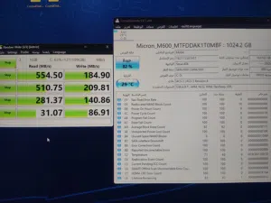 هارد SSD حجم 1 تيرا أصلي مال لابتوب