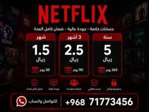 Netflix Accounts and Characters for Sale in Al Batinah