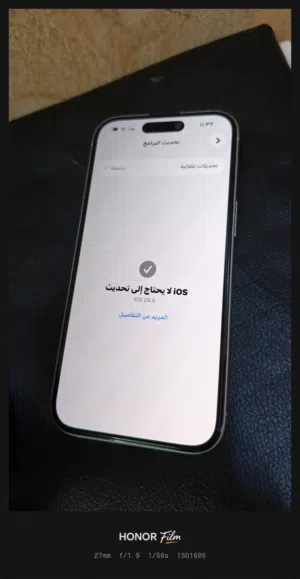 للبيع آيفون 15 128GB  نظيف جدا نسبة البطارية 91%