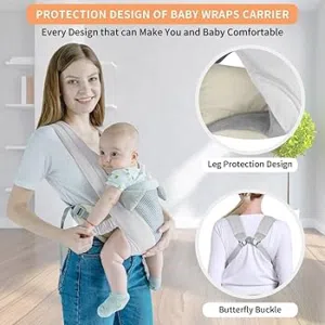 حمالة بيبي اثناء التسوق و الأشغال المنزليه حماله طفل