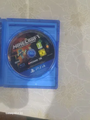 قرص بلايستيشن 4مستعمل اقسم بالله حاجة نضيفة علخر minecraft
