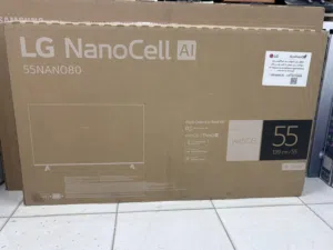 شاشة ال جي 55 بوصة بالاصدار الاخير مدعومة بالذكاء الاصطناعي وبدقة 4k والأوامر الصوتية