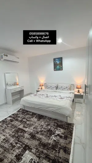 للايجار غرفه وصاله مفروش في الظاهر شهري شامل