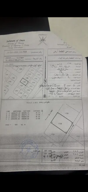 Residential Land for Sale in Al Batinah Saham
