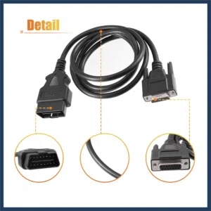 Main obdii cable for launch @ 2 rows