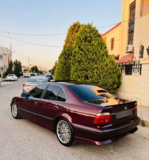 بي ام E39 موديل 2000 محوله 2003 فل الفل فحص مرفق مرخصه سنه ماتور 25cc دبل فينوس