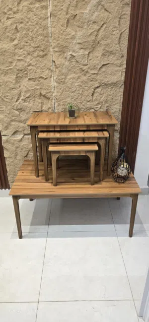 سيت طبلات خشبي رباعي درجة أولى .