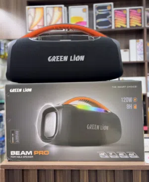 سماعة سبيكر كبيرة مع مايك GREEN LION BEAM PRO PRTABLE SPEAKER WIGH MICROPHONE
