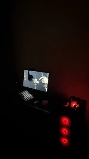 Gaming PC and monitor -160 bd