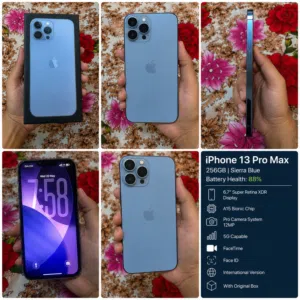 iPhone 13 Pro Max 256GB Sierra Blue FaceTime 5G With Box