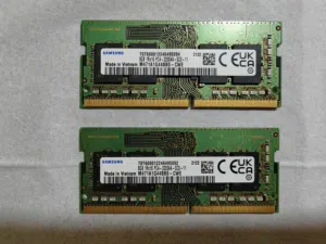 Ram DDR4 16Gb (8+8) 3200Mhz Samsung for laptop