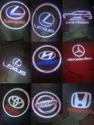 شعار LED عند فتح الأبواب