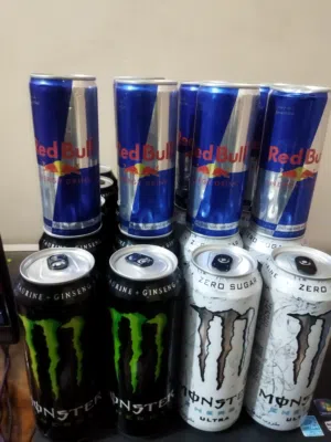 (Monster & red bull) energy drinks bundle