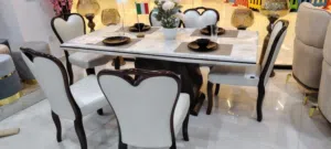 طاولة طعام و 6 كراسي ايطالي