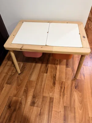 Kids table for playing ikea