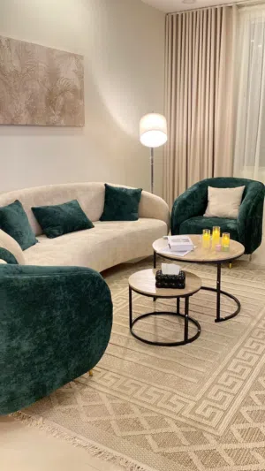 للبيع كنب 3 قطع مستعمل