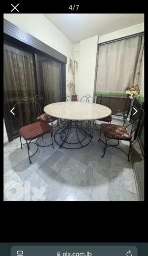 Table and 8 Chairs