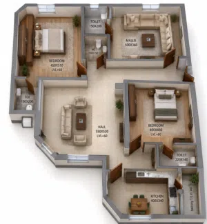 170 m2 4 Bedrooms Apartments for Sale in Muscat Al Maabilah