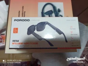 نظاره شمسية أصلية من شركه بورودو فيها ميزه بلوتوث ترد ع أتصال و تسمع صوتيات و أنت لابسنها عملية جدا