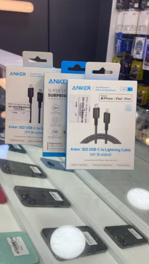 ANKER 322 usb-c to usb-c cable 6ft