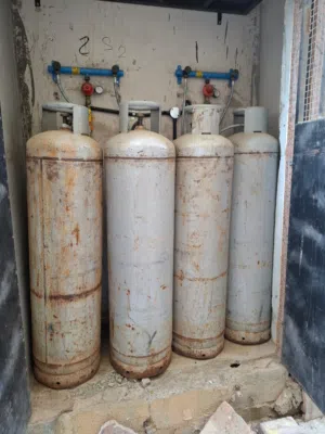 big gas cylinder home delivery free 35 ro each