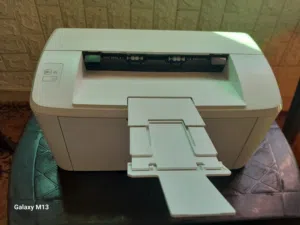 طابعة و مكبس اوراق شبه جديد