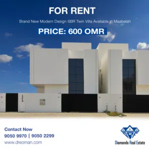 Brand New Modern Design 6BR Twin Villa For Rent In Maabela South