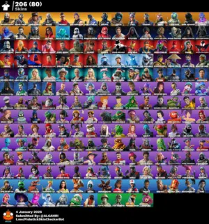 حساب فورت نايت نادر