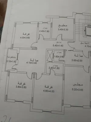 164 m2 4 Bedrooms Apartments for Sale in Sana'a Al-Ashash