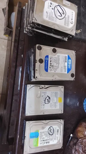 هاردسكات 500 للكاميرات والكمبيوترات بحالة الوكاله الهيلث 100 مرتبات ونظاف