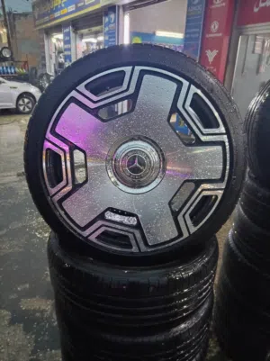 جنط مرسيدس 20 طاسات سبنر نظيف جدا