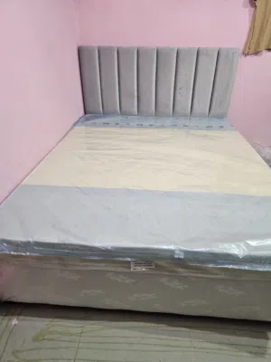 new bed and mattress with home delivery.all size available.have many quality mattress also