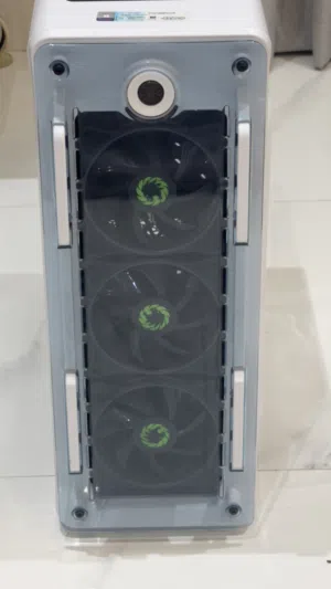 Gaming PC Case White - 4 Fans Included