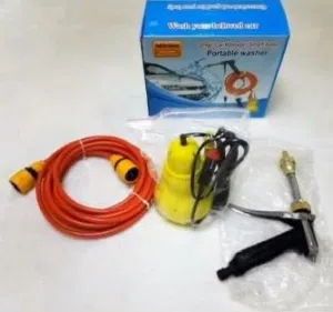 مضخة غسيل السيارات والحدائق تعمل على ولاعة السيارة جودة عالية