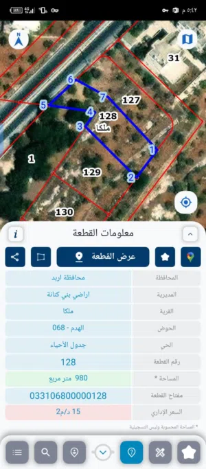 من اراضي ملكا