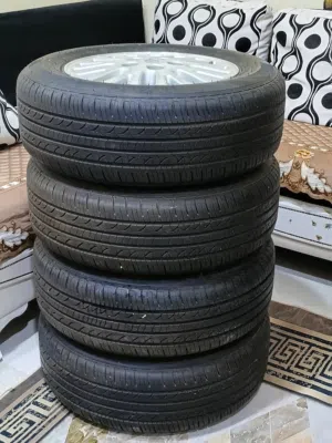 طخم تايرات مع ويل كب سياره جنون  نضافه 95٪