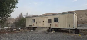 Wooden forta Cabin used in very good condition Include kitchen & Washrooms