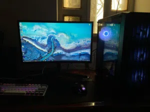 للبيع PC  بحالة زينة، مناسب للألعاب والاستخدام اليومي، بالمواصفات التالية: