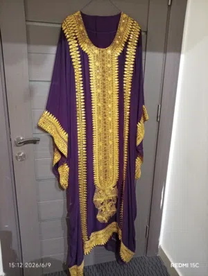ثوب منشول اماراتي خياطة عجمان