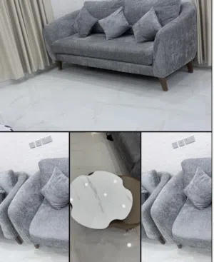 طقم جلوس مع طاوله