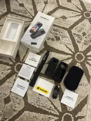 Insta360 x3 نظيف شبة جديد